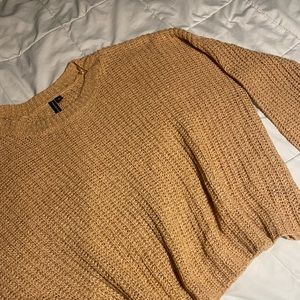 Moon & Madison- salmon color knit sweater